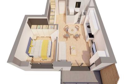 Garsonieră decomandată în Micălaca - 8