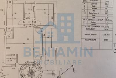 Apartament cu 3 camere semidecomandat în Făcăi - 10