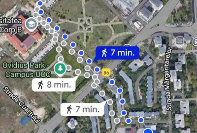 Apartament cu 2 camere nedecomandat în Tomis Nord