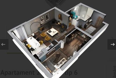 Închiriere 2 camere Pipera – apartament spațios