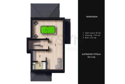 REV2004638 Vila cu mansarda de vanzare Corbeanca central - 12