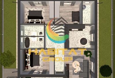 Casa parter + pod / 4 camere / Berceni-Vidra / Comision 0% - 6