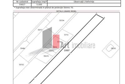 Balotesti, str. Erou Voicu Nicolae, 5.000 mp la 30 euro mp, urbanism P+2 - 1