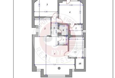 Apartament cu 3 camere semidecomandat, mobilat în Obor