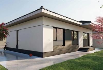 Casa individuala 4 camere si teren 300 mp complex finalizat Tunari - 6