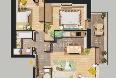 Apartament 3 Camere | Cotroceni | Panduri | 13 Septembrie - 13