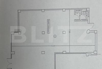 Spațiu comercial, de 112.80000305176 mp, în Central - 1