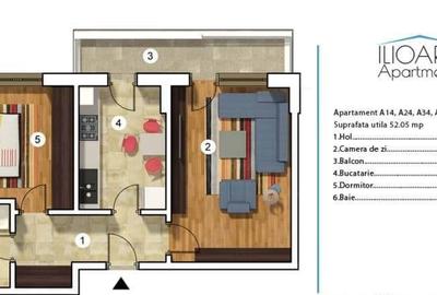 Apartament cu 2 camere decomandat în Nicolae Grigorescu - 12
