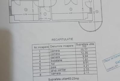Apartament cu 3 camere decomandat în Gară - 2