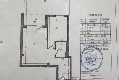 Apartament cu 2 camere semidecomandat, mobilat în Băneasa - 16