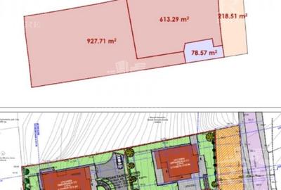 Teren cu autorizatie de construire 2 case in Borhanci, capat strada Romul Ladea - 2