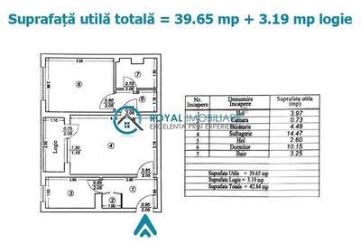 Apartament cu 2 camere nedecomandat, mobilat în Malu Roșu - 10