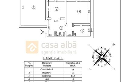 Apartament cu 2 camere decomandat în Nicolina - 1