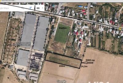 Teren de 5000 mp, în Central