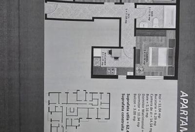 De vanzare apartament 3 camere - 1