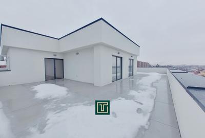 Penthouse 3 camere terasă panoramică cu vedere 300° Bloc nou Micălaca - 6