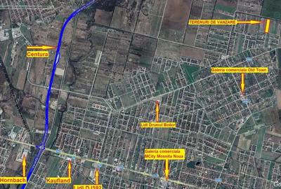 Terenuri de vanzare Mosnita, cu gaz, curent, apa retea - 1