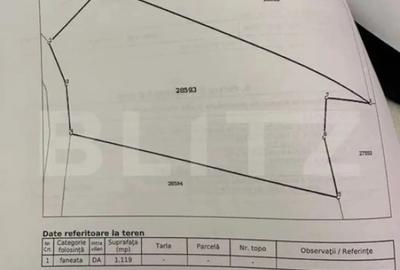 Teren de 1120 mp, în Colibița - 5