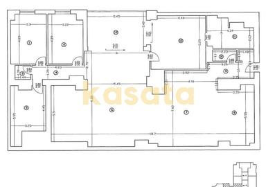Apartament cu 4 camere semidecomandat în Barbu Văcărescu - 2