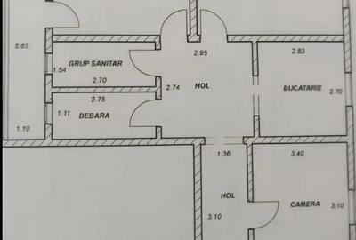 Apartament cu 3 camere decomandat în Central - 6