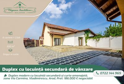 Duplex cu 6 camere cu Teren 500 Mp în Vladimirescu - 1
