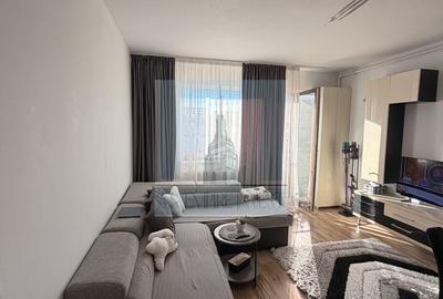 Apartament cu 2 camere semidecomandat, mobilat în Tractorul - 2