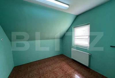 Casa de vanzare, cu 2 camere, zona cu vad comercial. - 7