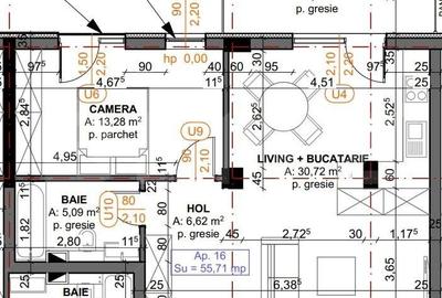 Apartament cu 2 camere semidecomandat în Iris - 3