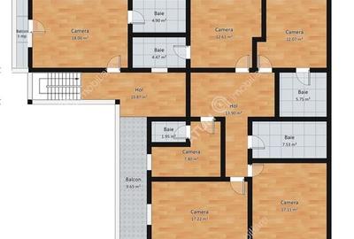 Casa individuala de vanzare 9 camere teren 360 mp zona Lazaret Sibiu - 8
