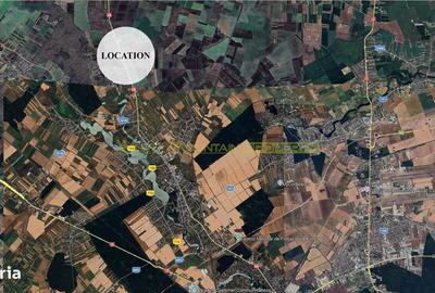 Teren de 41000 mp, în Crevedia