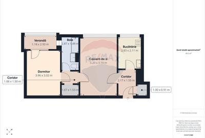 Apartament cu 2 camere, mobilat în Dămăroaia - 11