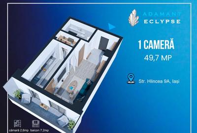 Garsonieră decomandată în Nicolina - 3