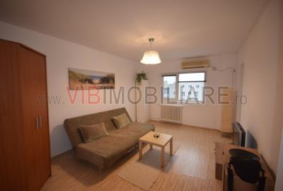 Garsonieră decomandată, mobilată în Tineretului