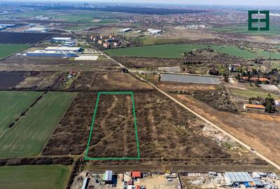 Teren intravilan cu PUZ aprobat - 23700 mp - Ghiroda - Timiș - 2