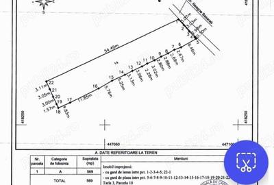 Teren de 569 mp, în Căciulata - 5