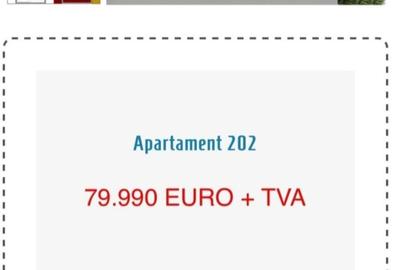 Apartament cu 2 camere decomandat în Nord