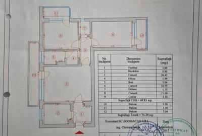 Apartament cu 3 camere semidecomandat în Drumul Taberei - 12