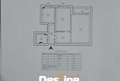 Apartament cu 2 camere decomandat, mobilat în Dacia - 1