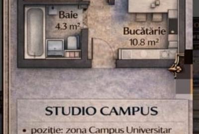 Apartament cu 2 camere în Universitate - 16