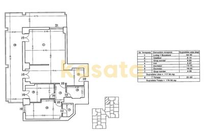 Apartament cu 3 camere semidecomandat în Barbu Văcărescu - 14