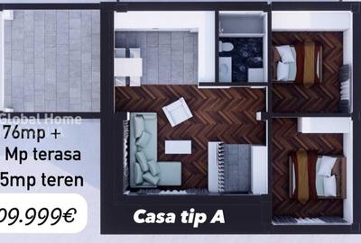 Casa 90MP | Afumati | 2 locuri de parcare | Complex Rezidential nou | Comision 0 - 3