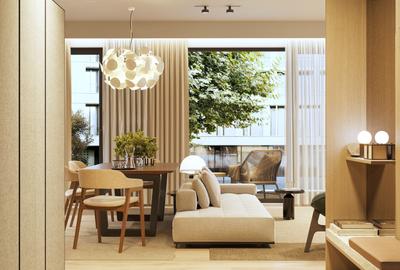 ZENITH BELLE TOUR  -  APARTAMENT GENEROS 3 CAMERE ZEN CU TERASĂ - 4