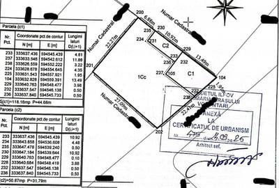 Teren 673 mp de vanzare in Voluntari • Deschidere 22 ml - 5