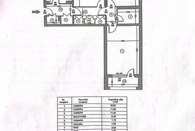 Apartament 3 camere Brancoveanu-Str.Turnu Magurele - 1