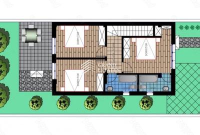 Casă cu 4 camere cu Canalizare în Central - 20