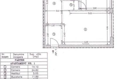 Apartament cu 2 camere decomandat în 1 Mai - 5
