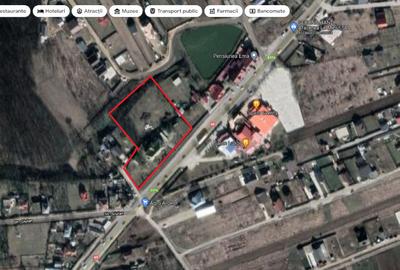 Imobil teren 6141mp centru Albota, stradal DN65,pretabil activitati - 1