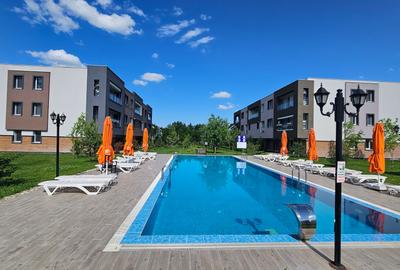 APARTAMENTE 2 camere in Complex cu Piscina zona Otopeni bloc NOU-COMISION 0% - 13