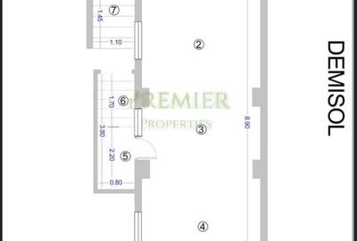 Spațiu comercial, 97 mp în Floreasca