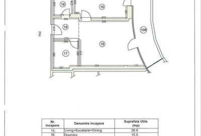 Apartament cu 3 camere decomandat în Central - 1